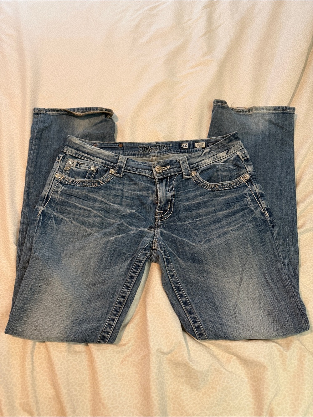 Miss Me Women's Medium Blue Boot Cut Jeans